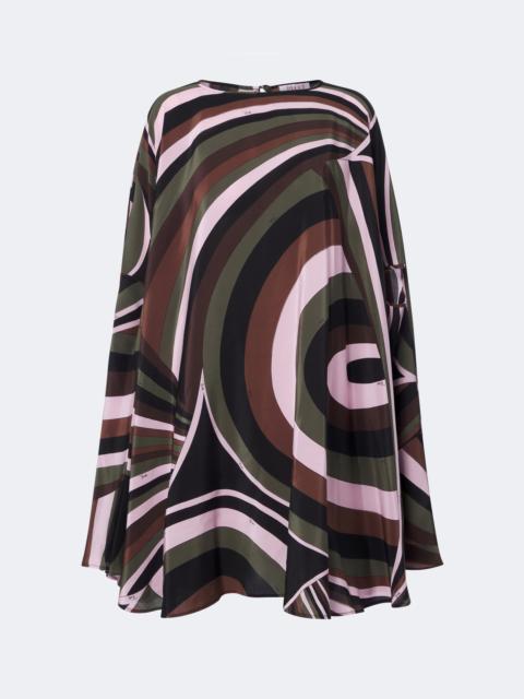 PUCCI Iride crêpe de chine silk kaftan