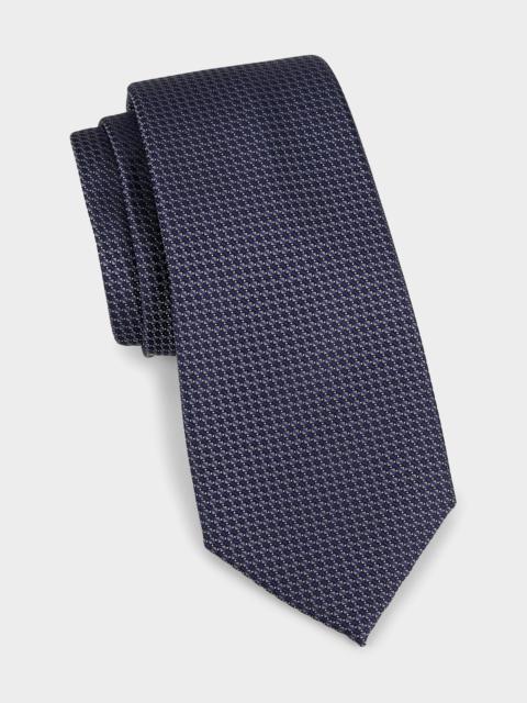Canali Men's Neat Silk Tie