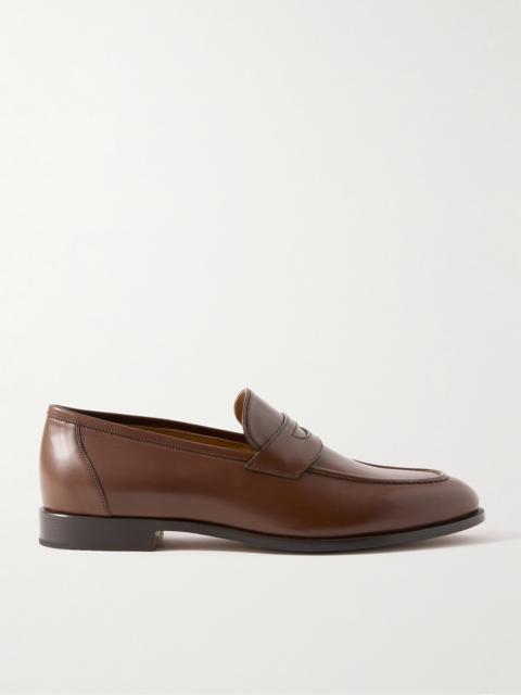 Loro Piana Sergio Walk Leather Penny Loafers