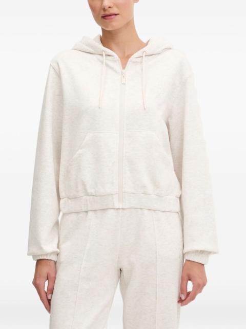 GUESS USA hooded zip-up top