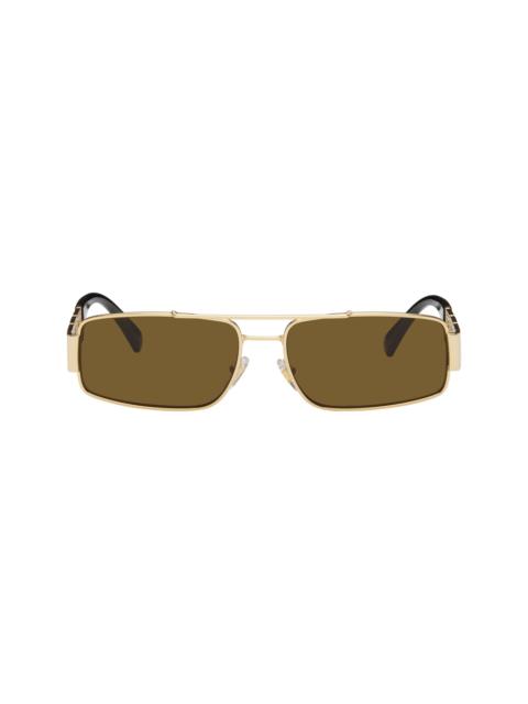 VERSACE Gold Greca Sunglasses
