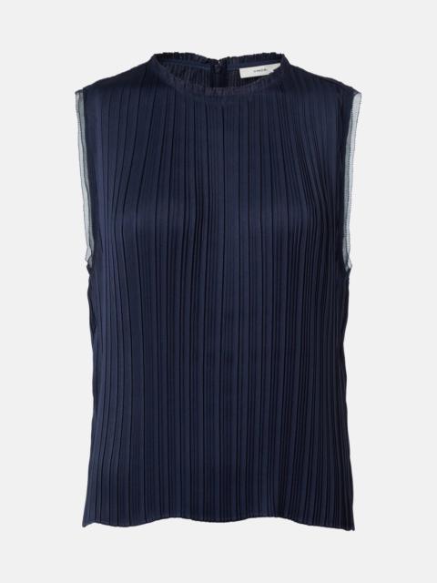 Vince Pleated top