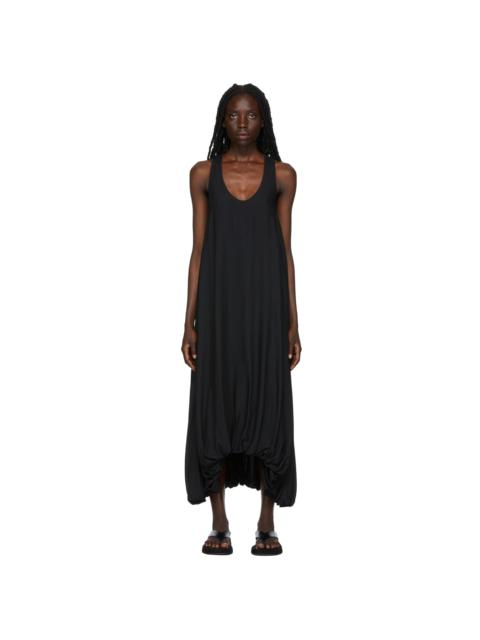 The Row SSENSE Exclusive Black Copo Maxi Dress