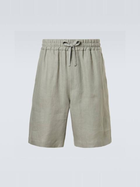 LARDINI Linen shorts