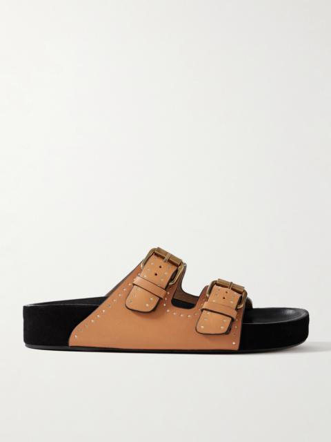 Isabel Marant Lennyo Studded Leather Slides