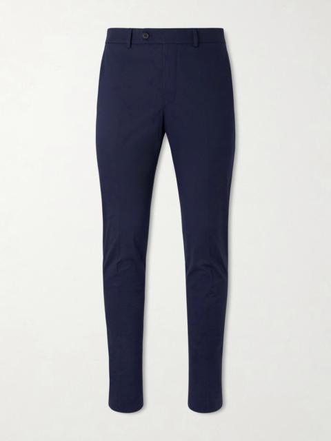 SLOWEAR Tapered Stretch-Cotton Trousers