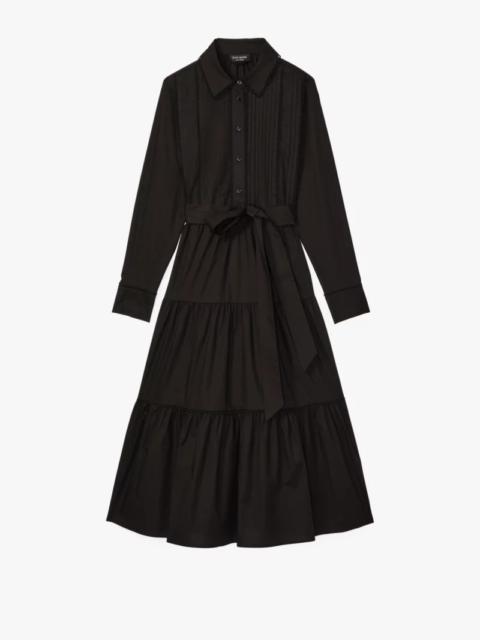 kate spade Pintuck Tiered Shirt Dress