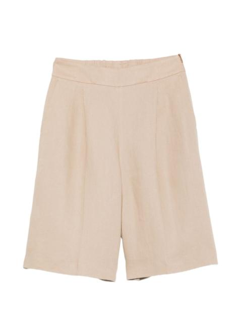 AGNONA pleated shorts