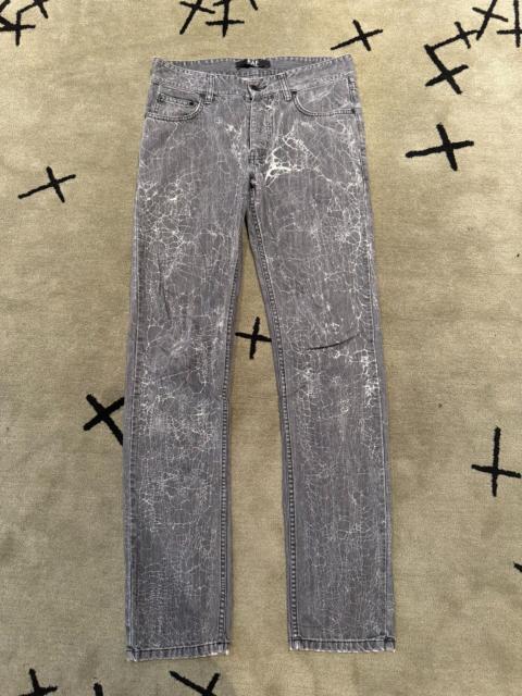 Raf Simons Raf Simons SS06 Crack Spider Web Denim Jeans