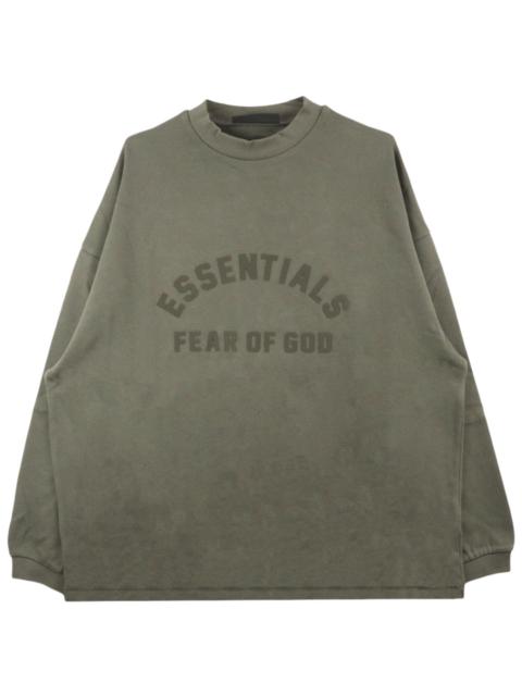 ESSENTIALS HEAVY JERSEY LS TEE "INK" 125SP242010F