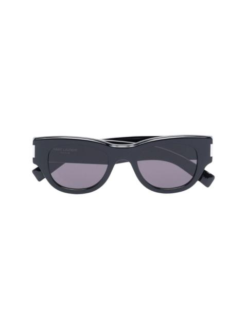 naked wire core cat-eye sunglasses