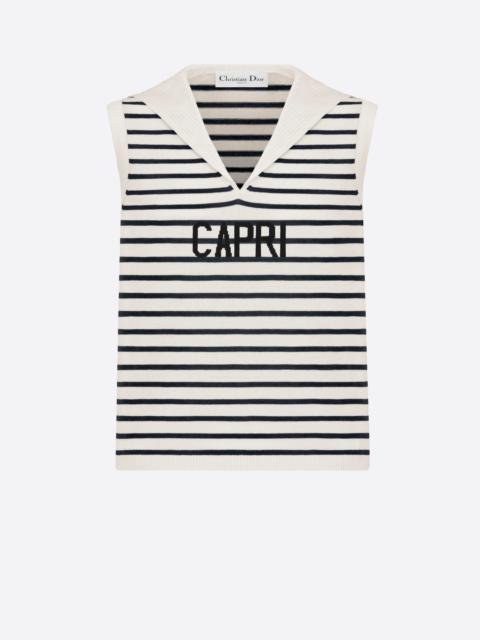 Dior Dioriviera 'CAPRI' Sleeveless Sweater