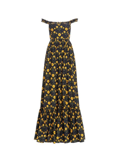 Agua by Agua Bendita Achiote Mimosa Maxi Dress