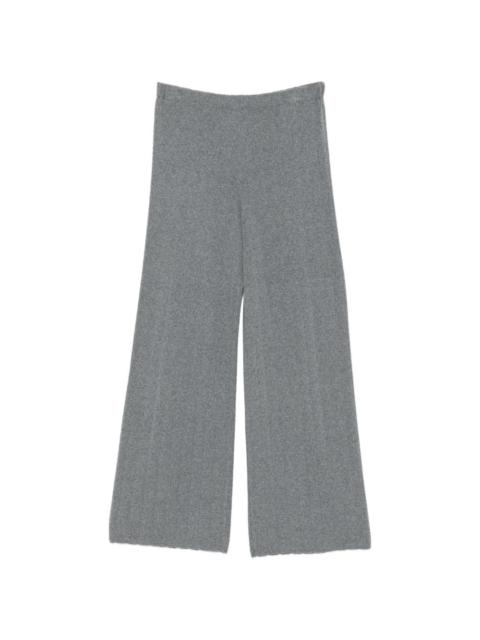 LISA YANG Shannen ribbed-knit straight trousers