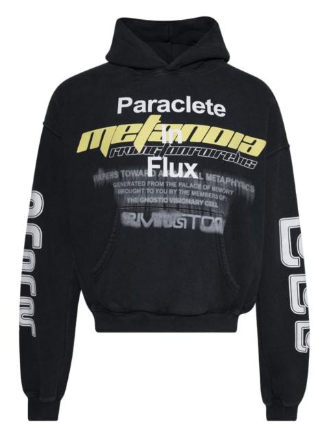 RRR123 graphic-print hoodie