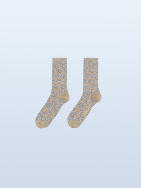 JACQUEMUS Les chaussettes Fleurs