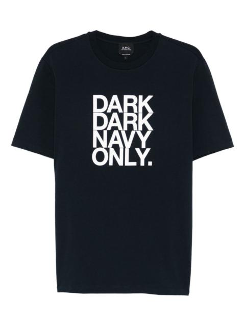A.P.C. printed T-shirt