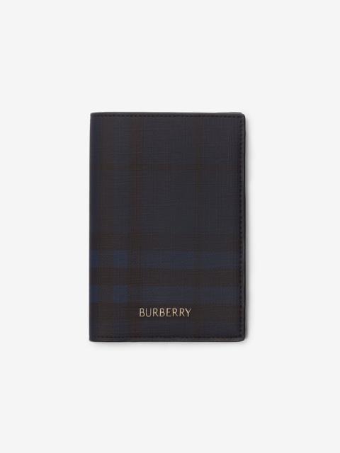 Burberry City Check Passport Holder