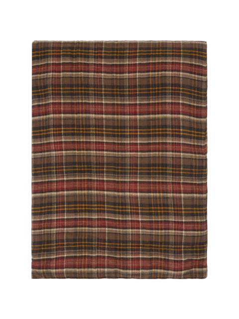 R13 Brown Oversized Padded Scarf