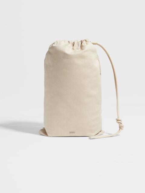 LIGHT BEIGE OASI LINO BACKPACK