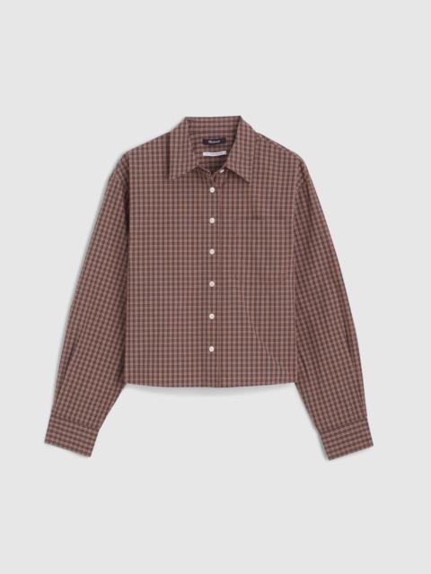 Madewell The Cropped Easy Shirt