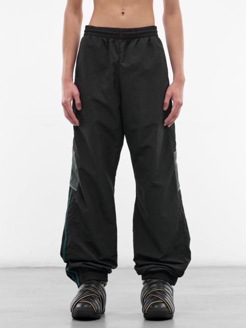Martine Rose Black Nylon Track Pants
