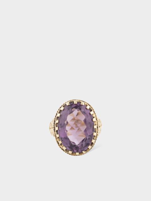 Paul Smith 'Enormous Amethyst' Cocktail Ring by Baroque Rocks