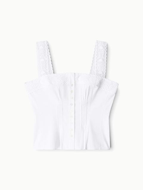 STAUD STAUD SU26 MATILDE TOP WHITE