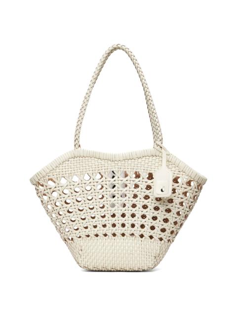 OSOI Off-White Lip Shoulder Bag