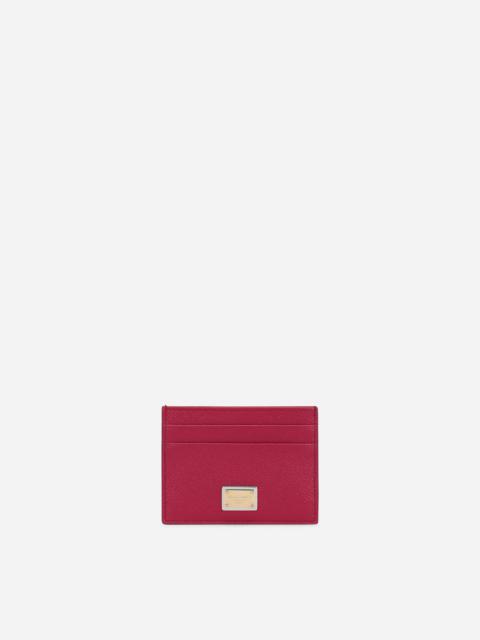 Dolce & Gabbana Dauphine calfskin card holder