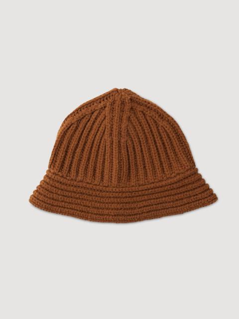 Sandro KNIT BUCKET HAT