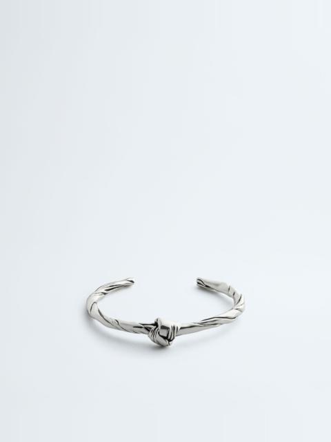 Bottega Veneta Small Knot Cuff Bracelet