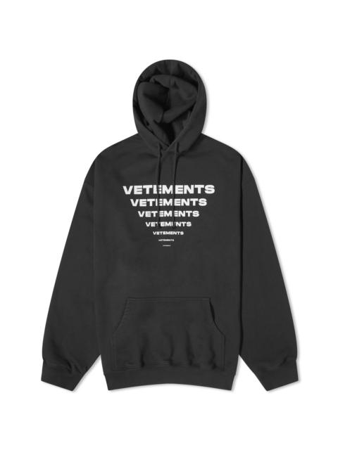 VETEMENTS VETEMENTS Pyramid Logo Hoodie