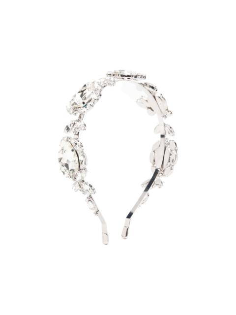 self-portrait crystal-embellished headband