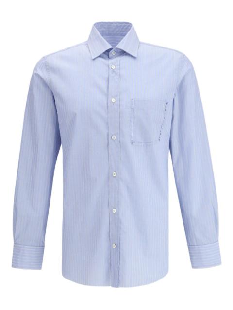 Maison Margiela striped pocket shirt