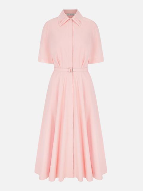 EMILIA WICKSTEAD Rubie Dress in Light Pink Cotton Popclan