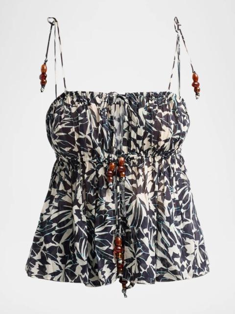 ULLA JOHNSON Bijou Coverup Shorts