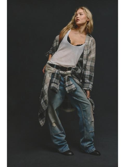 FREE PEOPLE We The Free Lexi Plaid Button Down