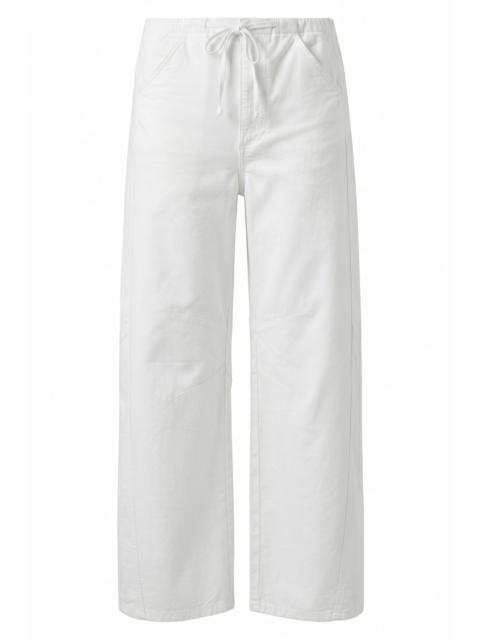 Joe's Jeans Women's The Bowie Wide-Leg Drawstring Pants - White