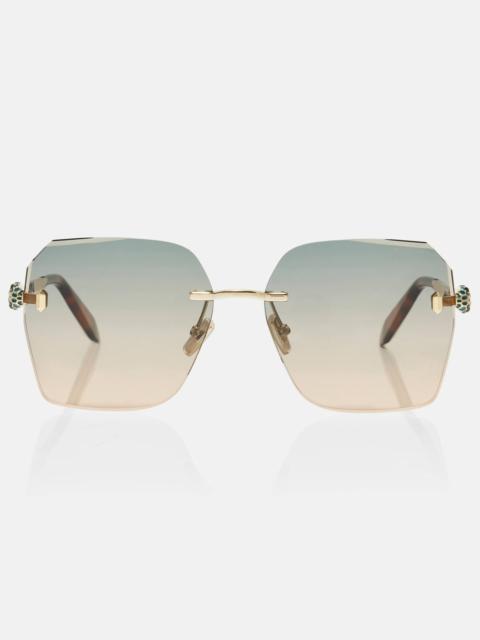BVLGARI Serpenti Forever square sunglasses