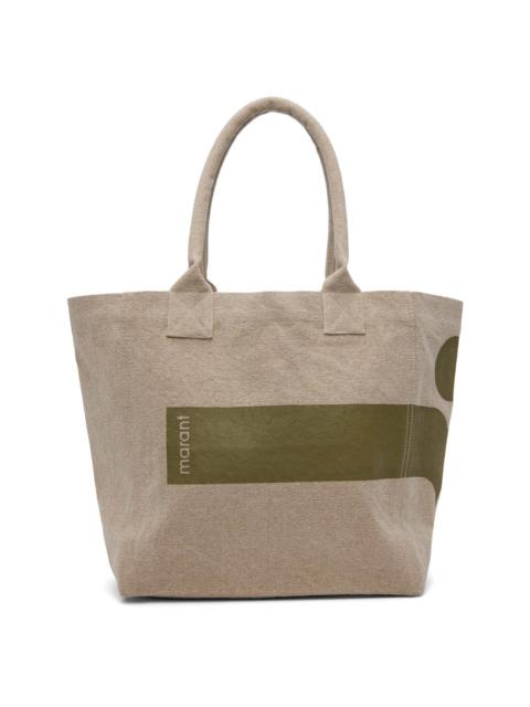 Isabel Marant Taupe Small Yenky Tote