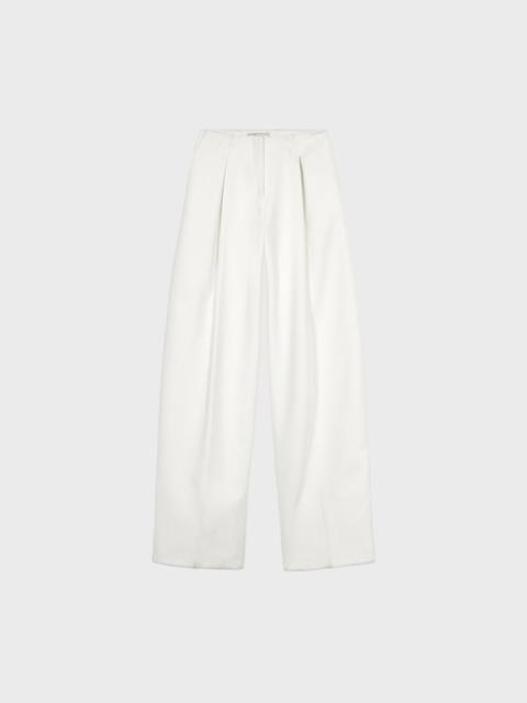 Blumarine WIDE LEG PANTS IN DOUBLE CRÊPE