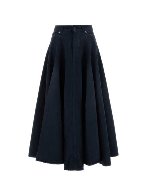 BALENCIAGA A-line maxi skirt