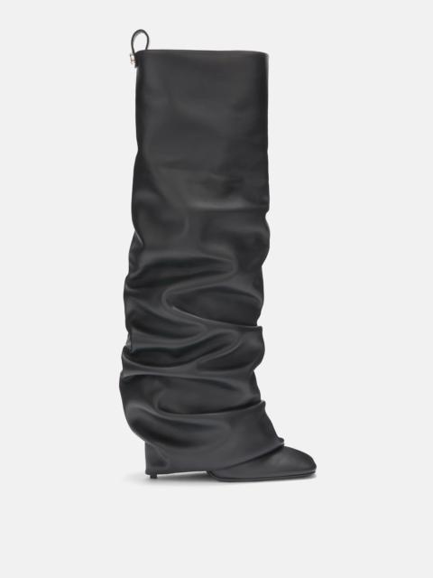 THE ATTICO ''REA'' BLACK TUBE BOOT