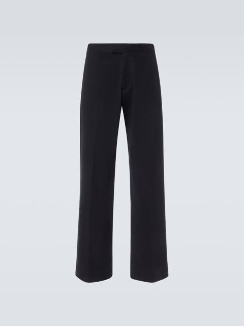 TOM FORD Cotton drill wide-leg pants