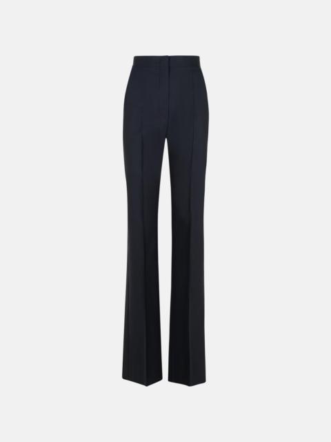 Max Mara 'DELFINO' BLACK VIRGIN WOOL BLEND PANTS