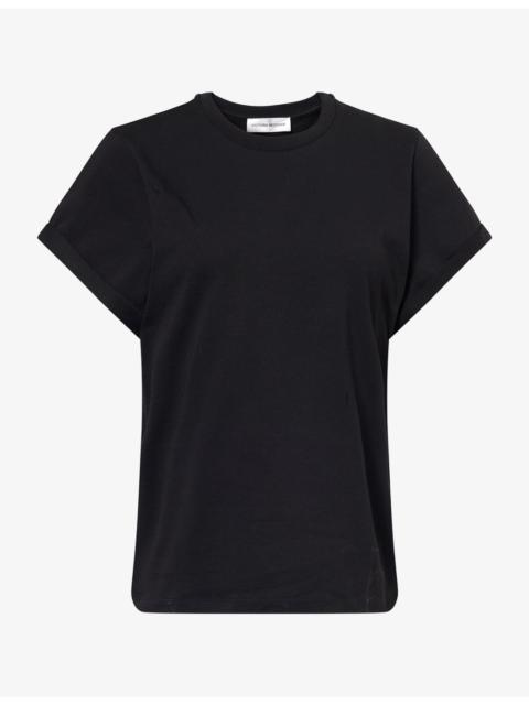 Victoria Beckham Tilly Round-Neck Cotton T-Shirt