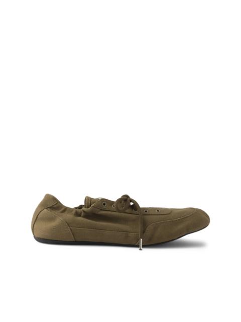 Prada Prada Collapse Canvas Sneakers