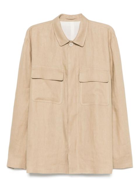 LARDINI linen jacket