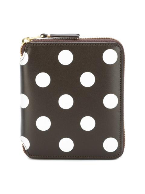 polka dot wallet